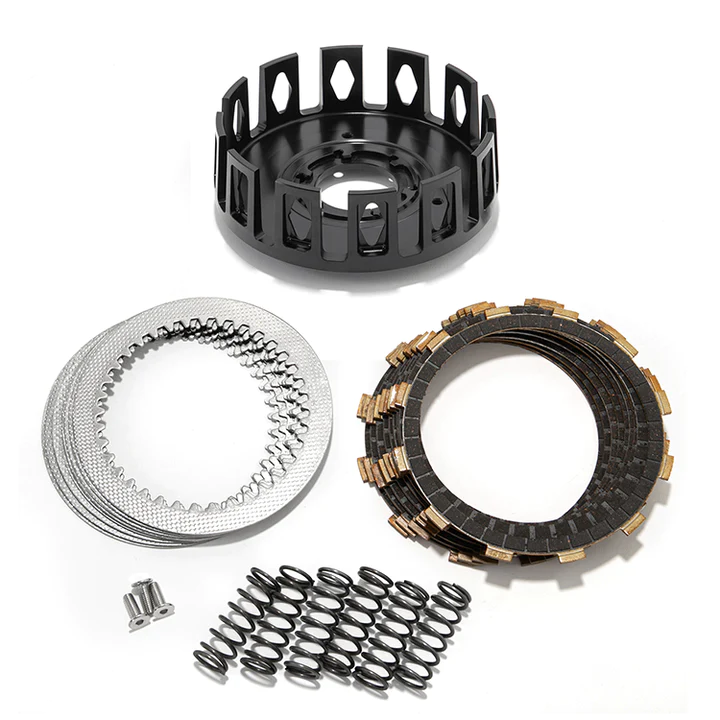 ALUMINUM CLUTCH BASKET PLATES SPRINGS FOR KAWASAKI KFX400 2003-2006 / SUZUKI QUADSPORT Z400 LTZ400 2003-2015 - Image 3