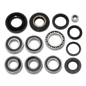 REAR DIFFERENTIAL & AXLE BEARINGS SEALS KIT FOR HONDA RANCHER 350 400 TRX350 TRX400 2000-2006